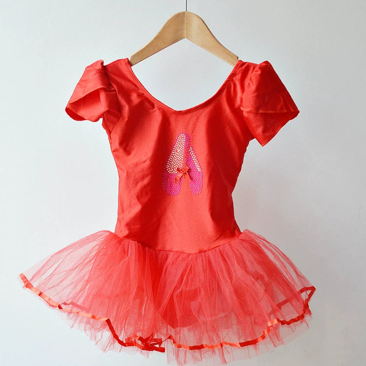 "Suzette" Sequined Ballet Tutu Dress - 4 Colors