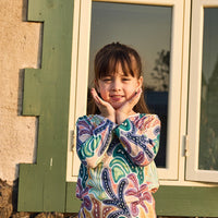 Dancing Forest Long Sleeve Tee - The Palm Beach Baby