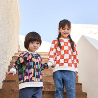 Rainbow Cows Sweatshirt - The Palm Beach Baby