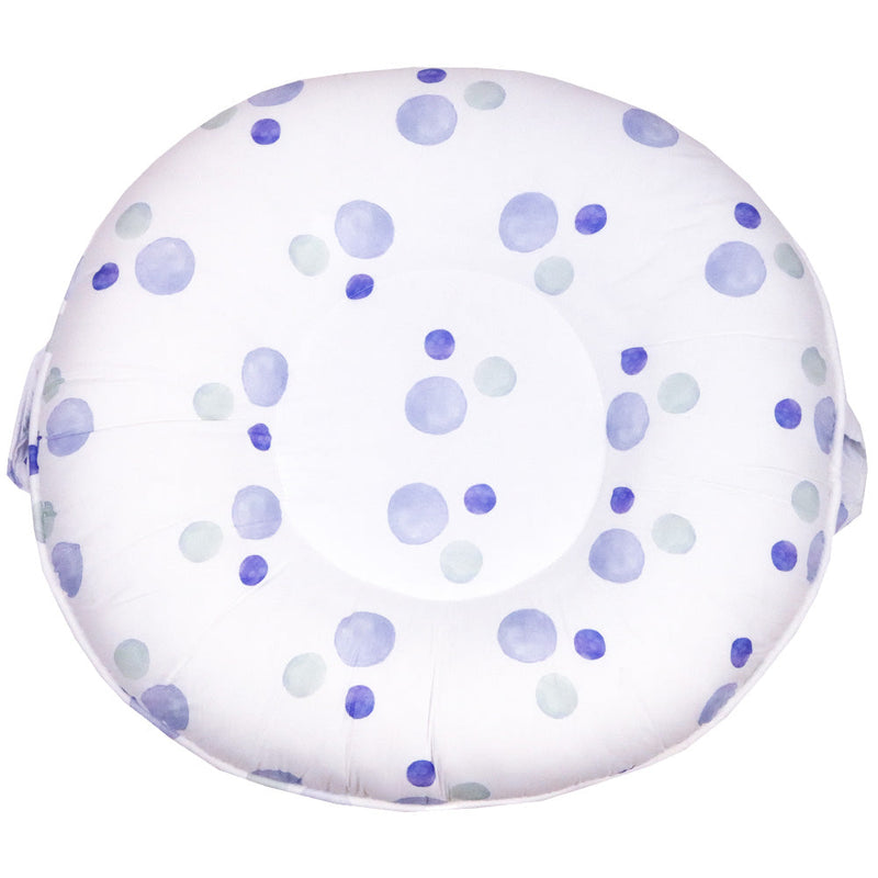 Oxford Blue Floor Cushion for Toddlers - 12 Months and Older