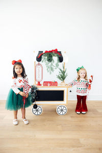 Christmas Cutie Long Sleeve Tutu Dress - The Palm Beach Baby