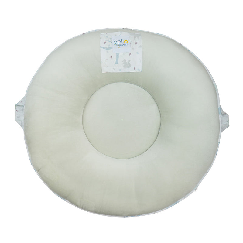 Riley Jr. Silver Floor Cushion for Toddlers - 12 Months and Older