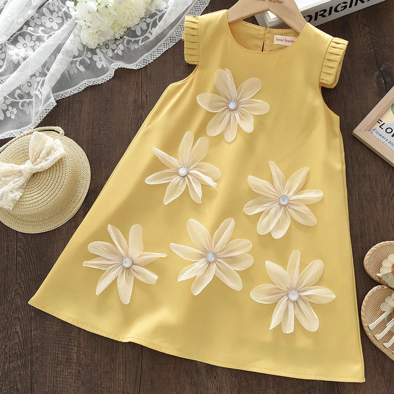 "Summer Flowers" Party Dress - 6 Colors