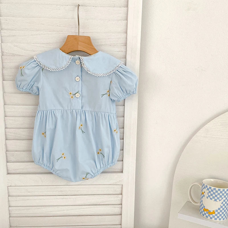 "Little Bouquets" Embroidered Bubbles - 3 Colors