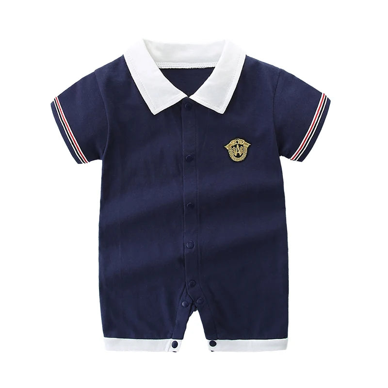 "Preppy Precious" Babies Romper - 5 Colors