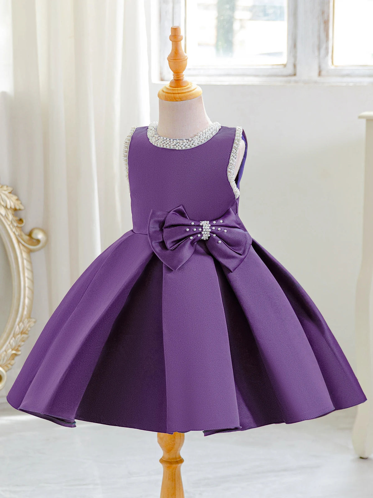 Francesca Elegant Beaded Party Dress In 8 Colors - The Palm Beach Baby Estimated 14 - 20 Day Shipping