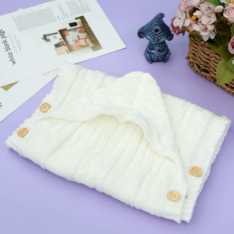 Infant's/Baby's Knit Swaddle Envelope - Unlined