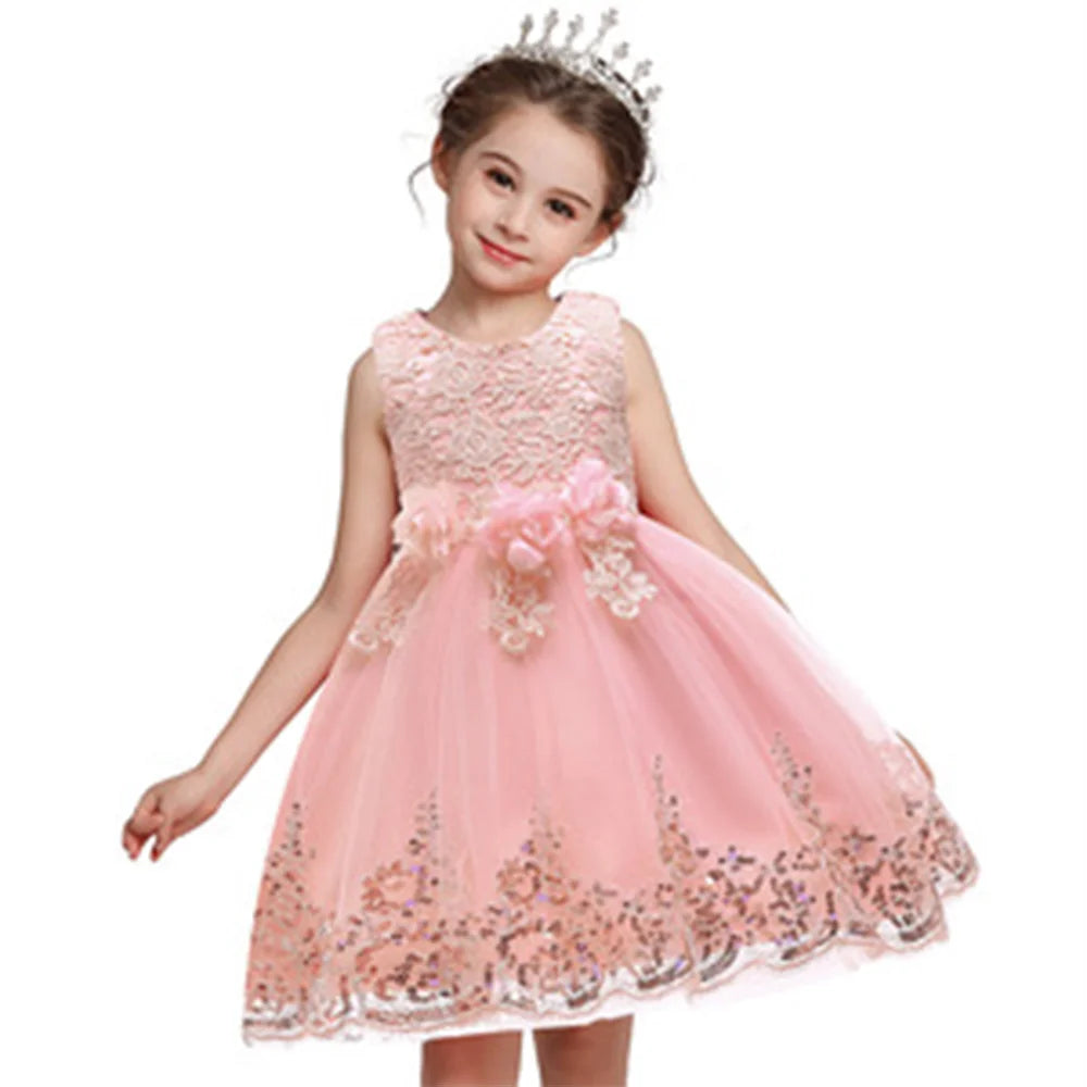 Carolina Lace Special Occasion Dress for Girls - 2 Elegant Colors - The Palm Beach Baby Estimated 14 - 20 Day Shipping