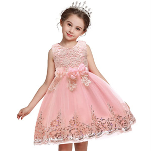 Carolina Lace Special Occasion Dress for Girls - 2 Elegant Colors - The Palm Beach Baby Estimated 14 - 20 Day Shipping