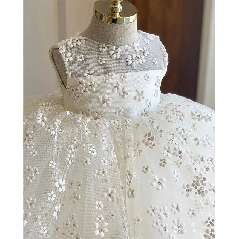 "Bella Fleurs" Embroidered Party Dress