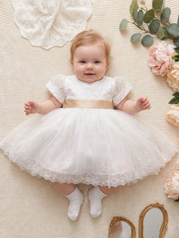 Aeryn White Lace Special Occasion Dress