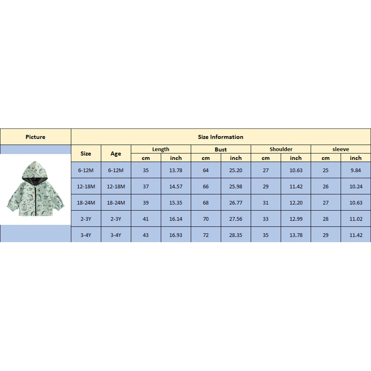 Gone Fishing Lightweight Boys Hooded Jacket