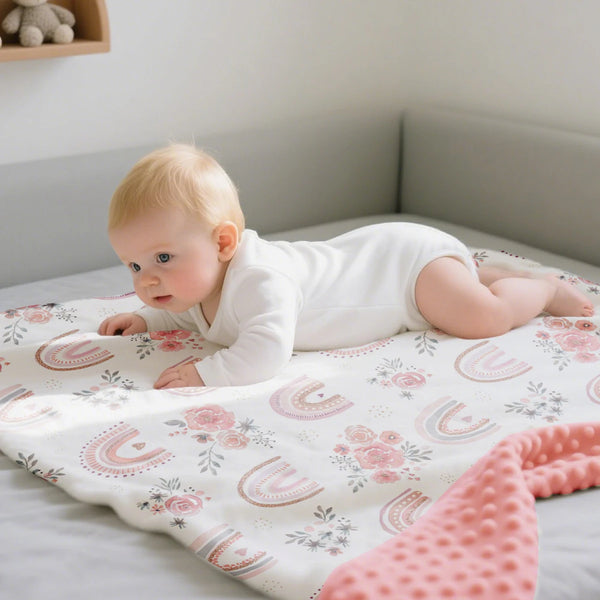 Sleepy Time Minky Blanket in 3 Baby-Approved Prints - The Palm Beach Baby Estimated 12 - 20 Day Shipping