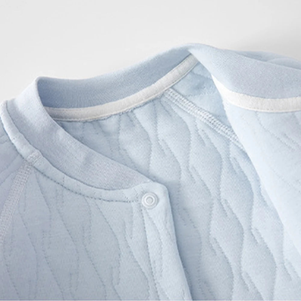 Caterpillar and Quilt Cozy Baby Romper - 3 Baby-Approved Color Options