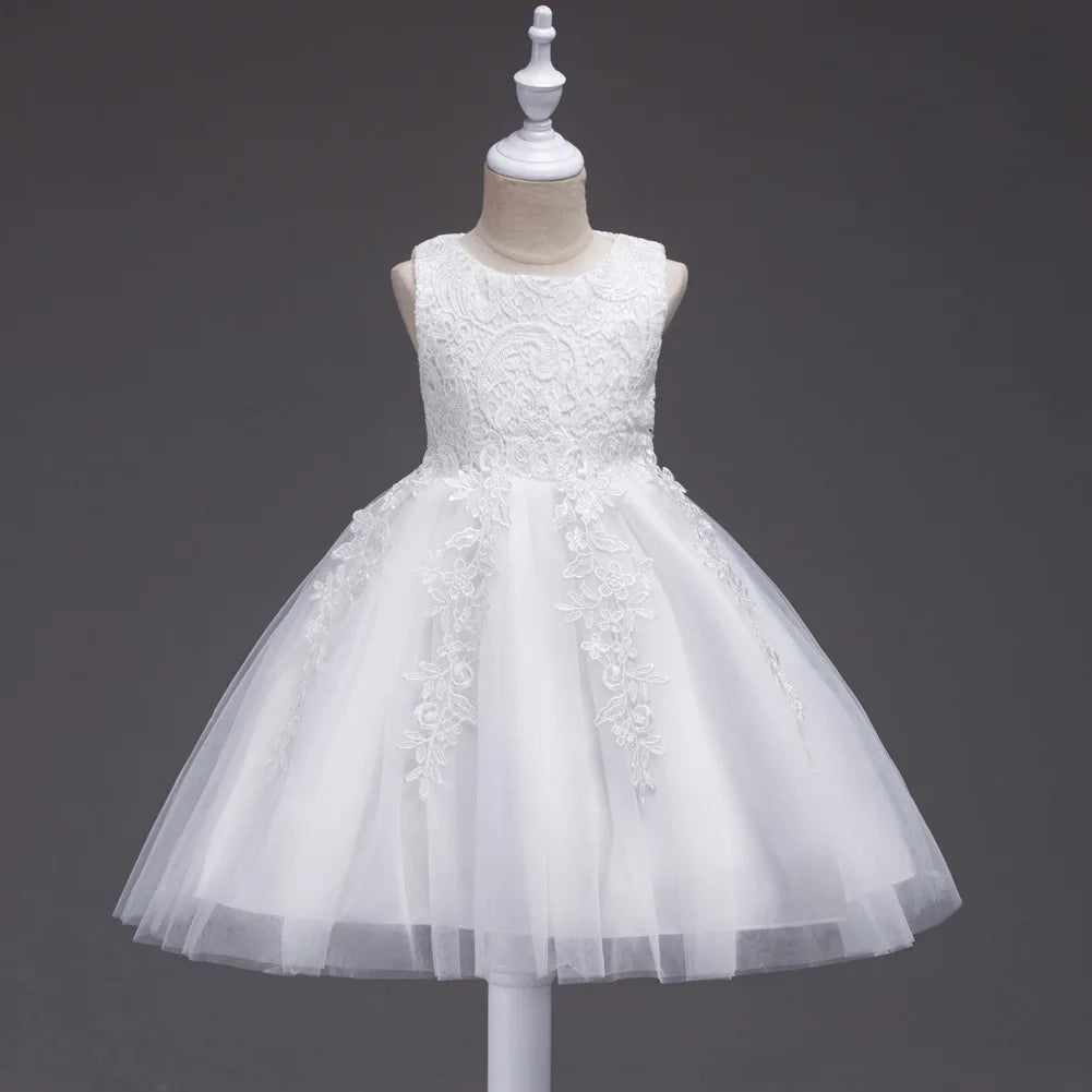 Felice Lace Tulle Occasion Dress In 4 Elegant Colors - The Palm Beach Baby 10 - 18 Day Shipping
