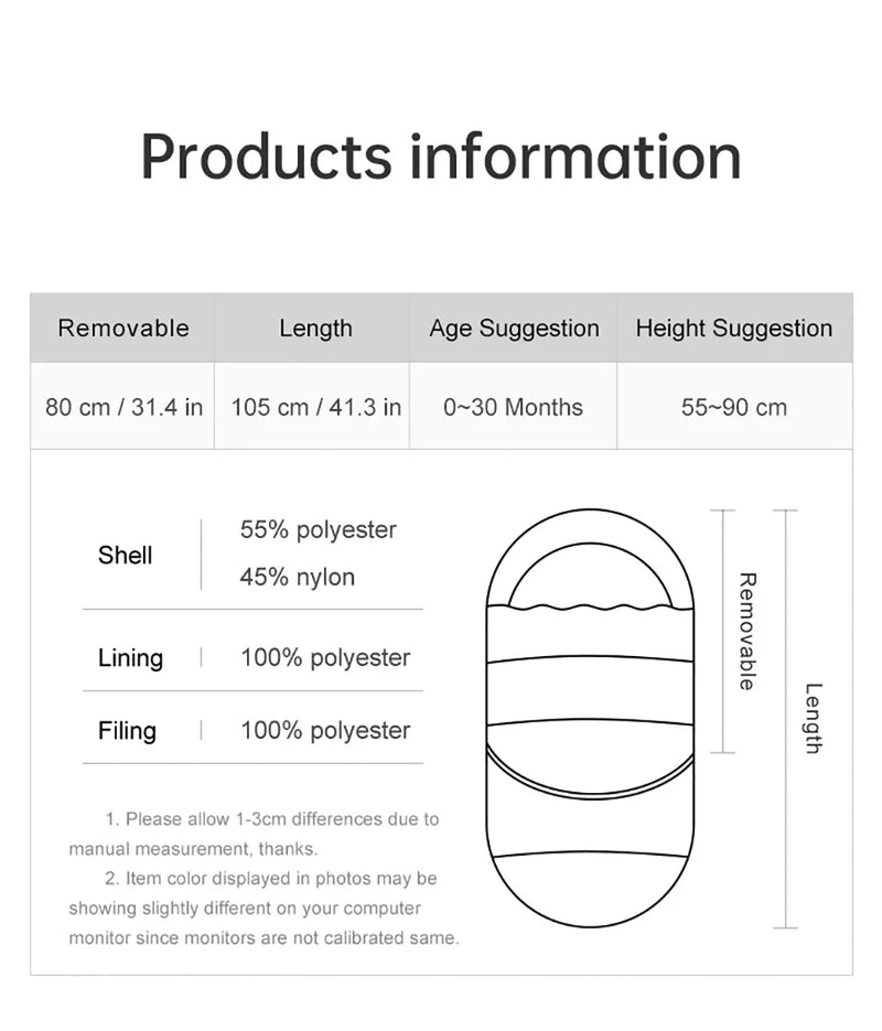 Winter Warm Quilted Baby Stroller Swaddle - 5 Trendy Colors