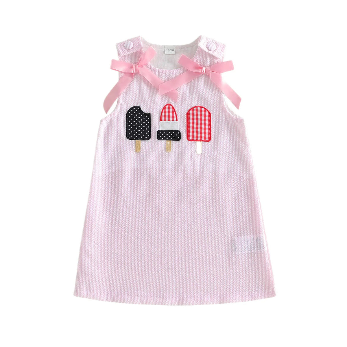 Seersucker Popsicles: A-Line Cute Summer Dress - The Palm Beach Baby Esrimated 13-19 Day Shipping