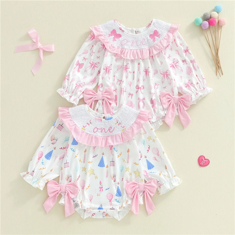 Adorable Girls First Birthday Outfit