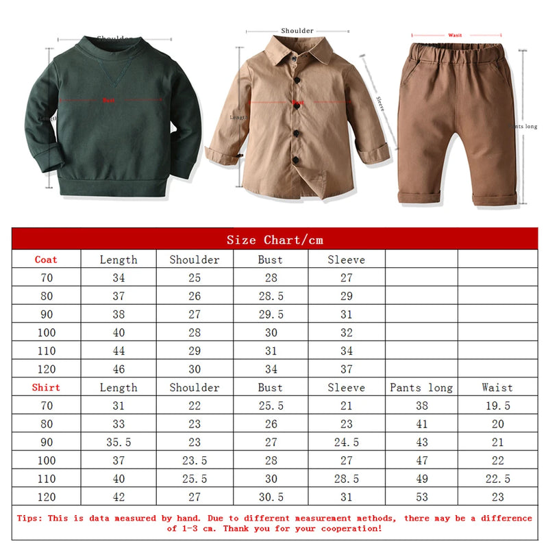 "Colson" Dapper Boy's 3 PC Pant Set