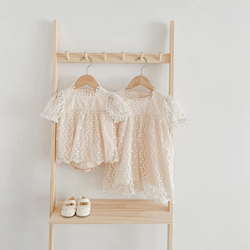 "Boho Chic" Lace Party Dress Or Romper Dress