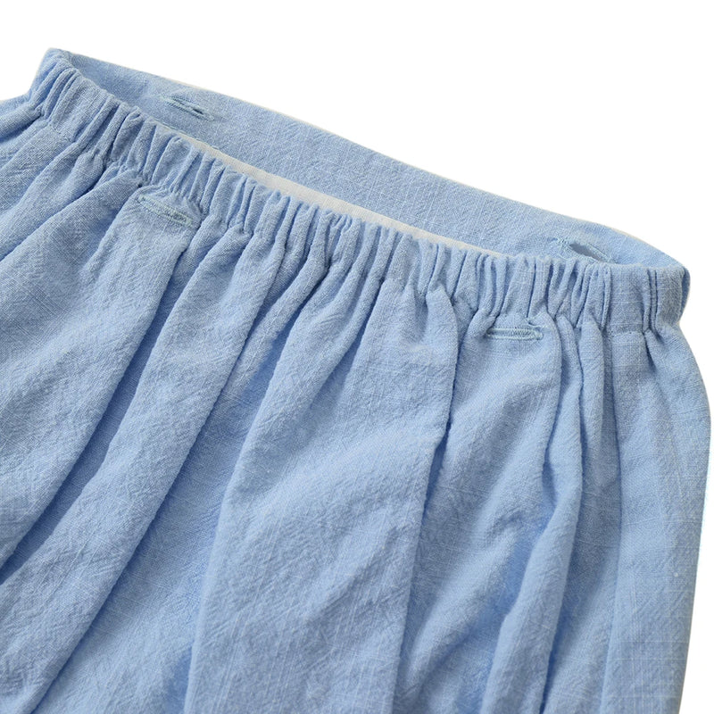 "Hamilton"  Boys Short-Sleeved Smocked Shorts Set