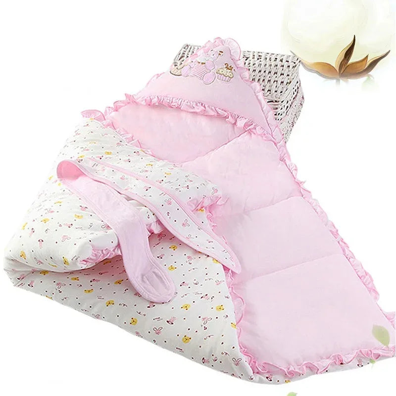 "Animal Cutie" Cozy Warm Baby Swaddle Wrap - 3 Colors - The Palm Beach Baby