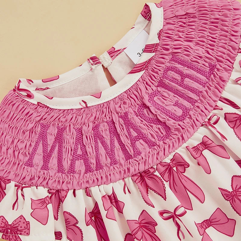 Mama's GirlBabies Smocked Bubble