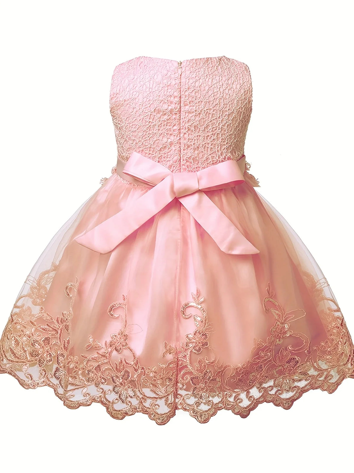 Anaya Lace Special Occasion Sleeveless Dress - The Palm Beach Baby Estimated 12 - 22 Day Shipping