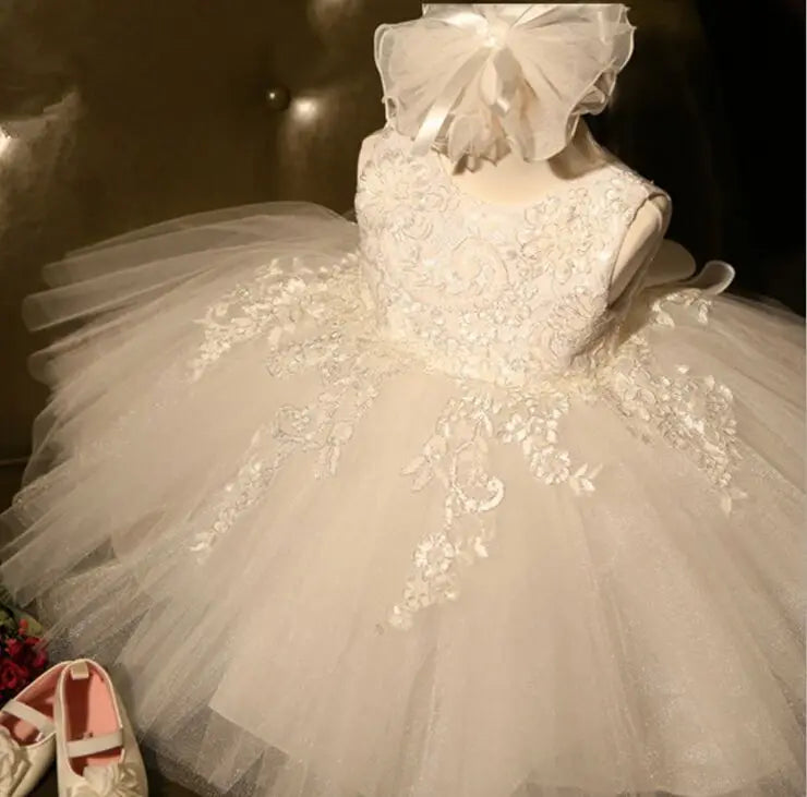 "Vivian" Lace Tulle Occasion Dress