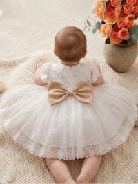 Aeryn White Lace Special Occasion Dress