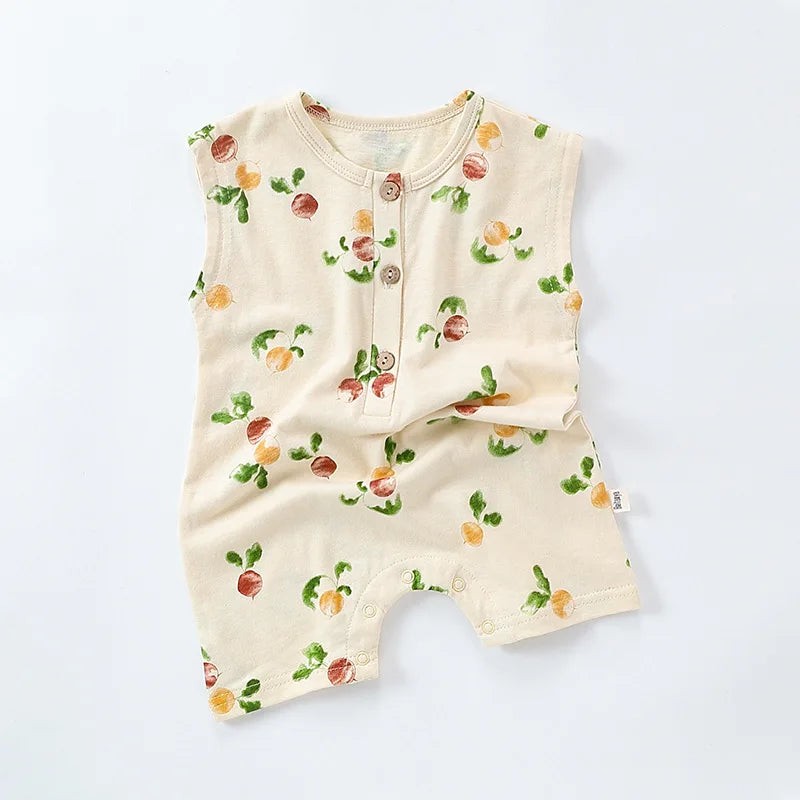 "Floral Baby" Nature-Inspired Summer Romper
