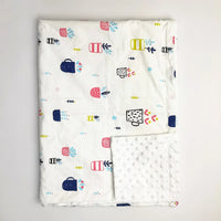 Baby Animals Minky Blanket In 29 Baby Loved Designs - The Palm Beach Baby Estimated 12 - 22 Day Shipping