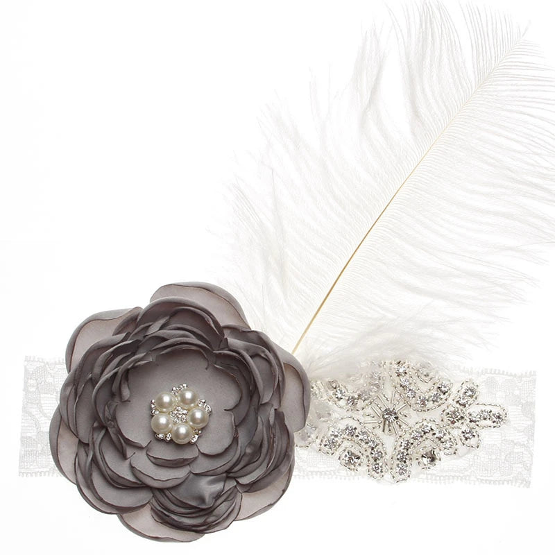 "Darla" Elegant Floral Headband - 20 Colors