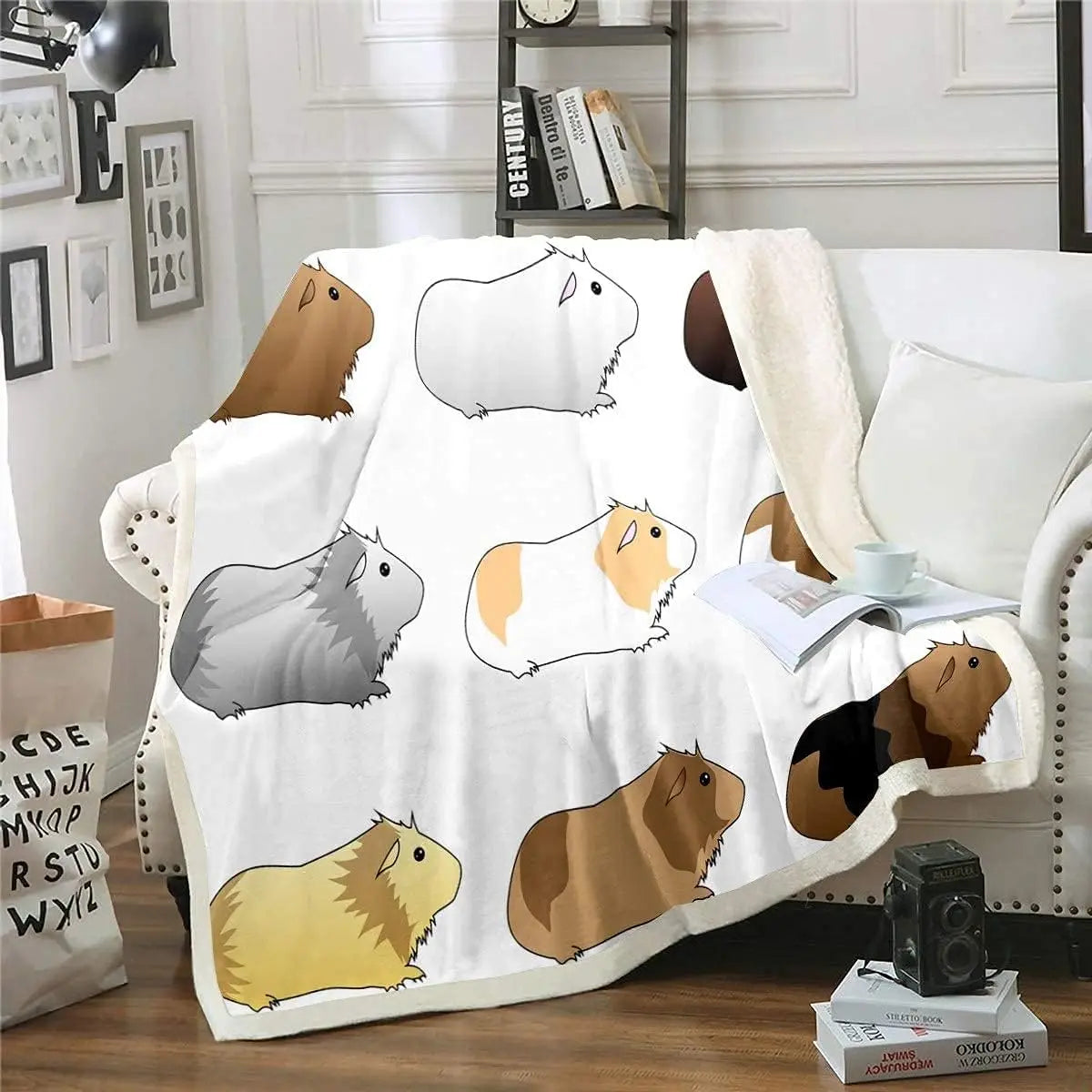 Children's Soft Lightweight Fleece Throw Blankets - 7 Colorful Prints - The Palm Beach Baby Estimated 14 - 20 Day Shipping