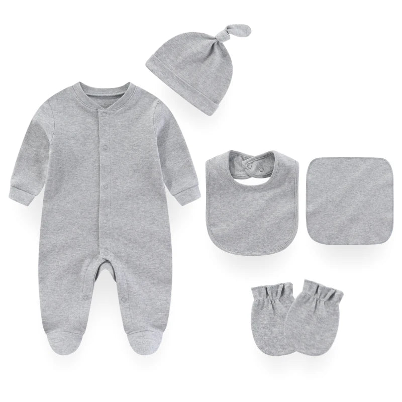 "Chandler" Baby's Layette Set  - 6 Colors