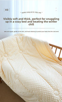 Adorable Minky Dot Blanket in 4 Cute Designs for Babies - Children - The Palm Beach Baby 15 - 21 Day Shipping