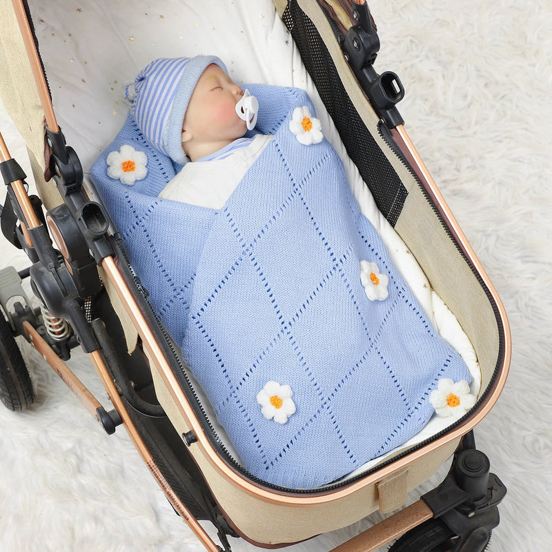 "Little Flowers" Children's Blanket  - 3 Colors