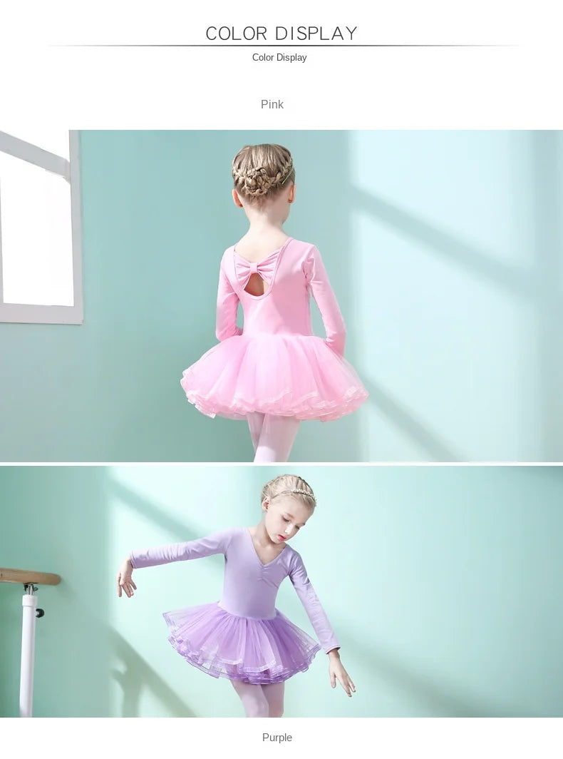 "Chlotilde" Girl's Chic Ballet Tutu Dress