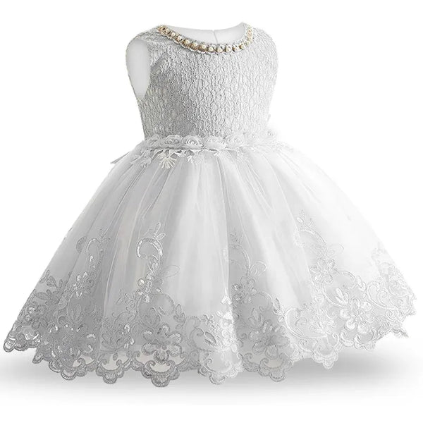 Anaya Lace Special Occasion Sleeveless Dress - The Palm Beach Baby Estimated 12 - 22 Day Shipping
