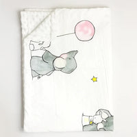 Baby Animals Minky Blanket In 29 Baby Loved Designs - The Palm Beach Baby Estimated 12 - 22 Day Shipping