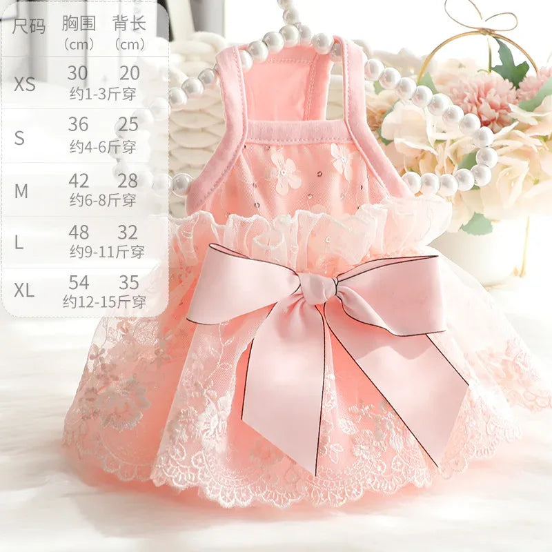 DIVA Pet: "Butterfly Magic" Tulle Pet Party Dress - 2 Colors - The Palm Beach Baby