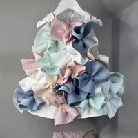 Lovely "Felice-Marie" Children's Couture Dress - 4 Chic Colors - The Palm Beach Baby
