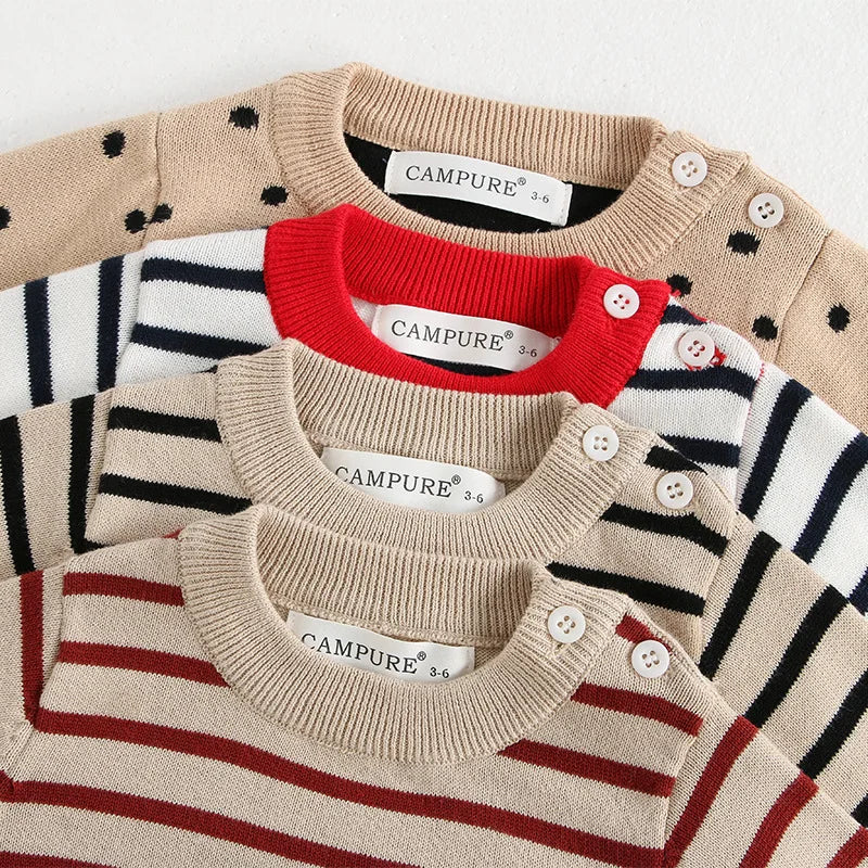Wellington Childrens Knit Pullover Sweater - 4 Preppy Designs - The Palm Beach Baby Estimated 13 - 20 Day Shipping