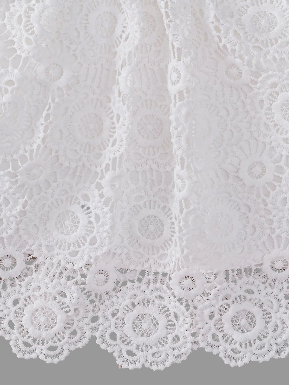 Analee White Lace Dress With Matching Bonnet - The Palm Beach Baby Estimated 12 - 22 Day Shipping