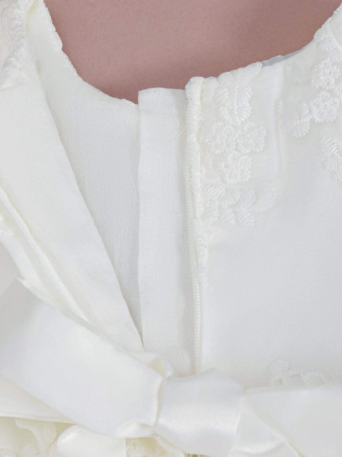 Adalinde Elegant White Lace Special Occasion Dress - The Palm Beach Baby 15 - 21 Day Shipping