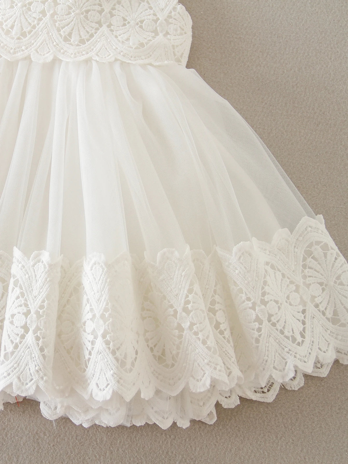 Amaryllis Lace Tulle Special Occasion Dress - The Palm Beach Baby Estimated 13 - 21 Day Shipping