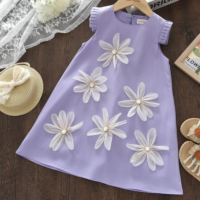 "Summer Flowers" Party Dress - 6 Colors