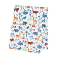 Adorable Printed Dotted Fleece Baby Swaddle Receiving Blanket - The Palm Beach Baby Estimated 12 -21 Day Shipping