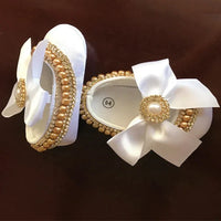 'Charlotte Elise' Lace Baby Girl Shoes for Special Occasions - The Palm Beach Baby