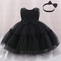 Rowena Lace Special Occasion Dress with Matching Headbow